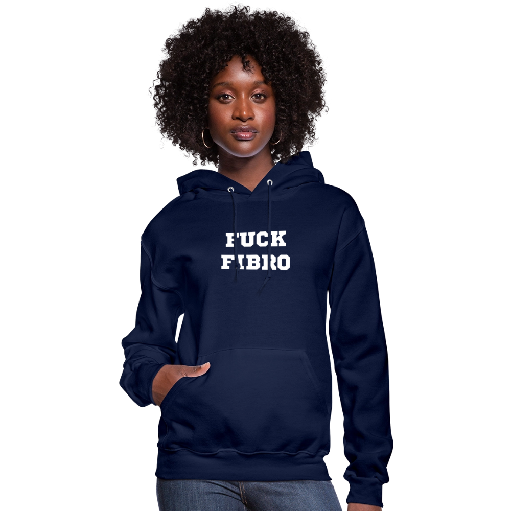 “Fuck Fibro” Women’s Hoodie - navy