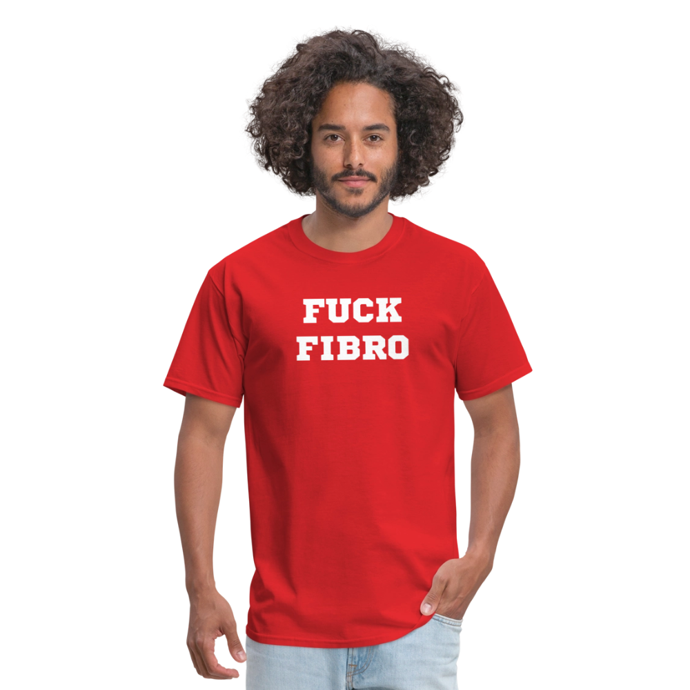 “Fuck Fibro” Unisex Classic T-Shirt - red
