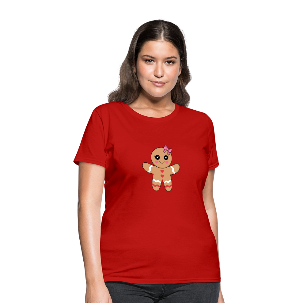 Gingerbread girl Women's T-Shirt - red