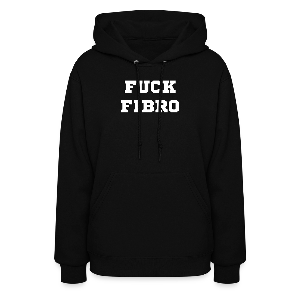 “Fuck Fibro” Women’s Hoodie - black