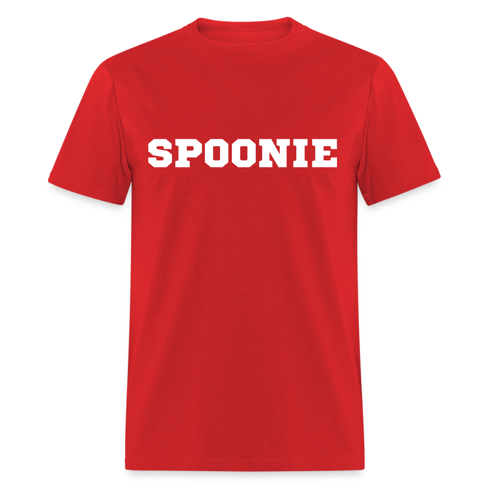 “Spoonie” Unisex Classic T-Shirt - red