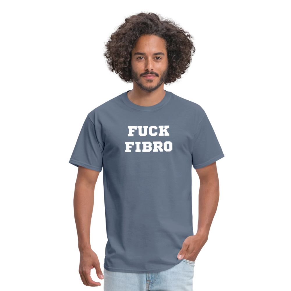 “Fuck Fibro” Unisex Classic T-Shirt - denim