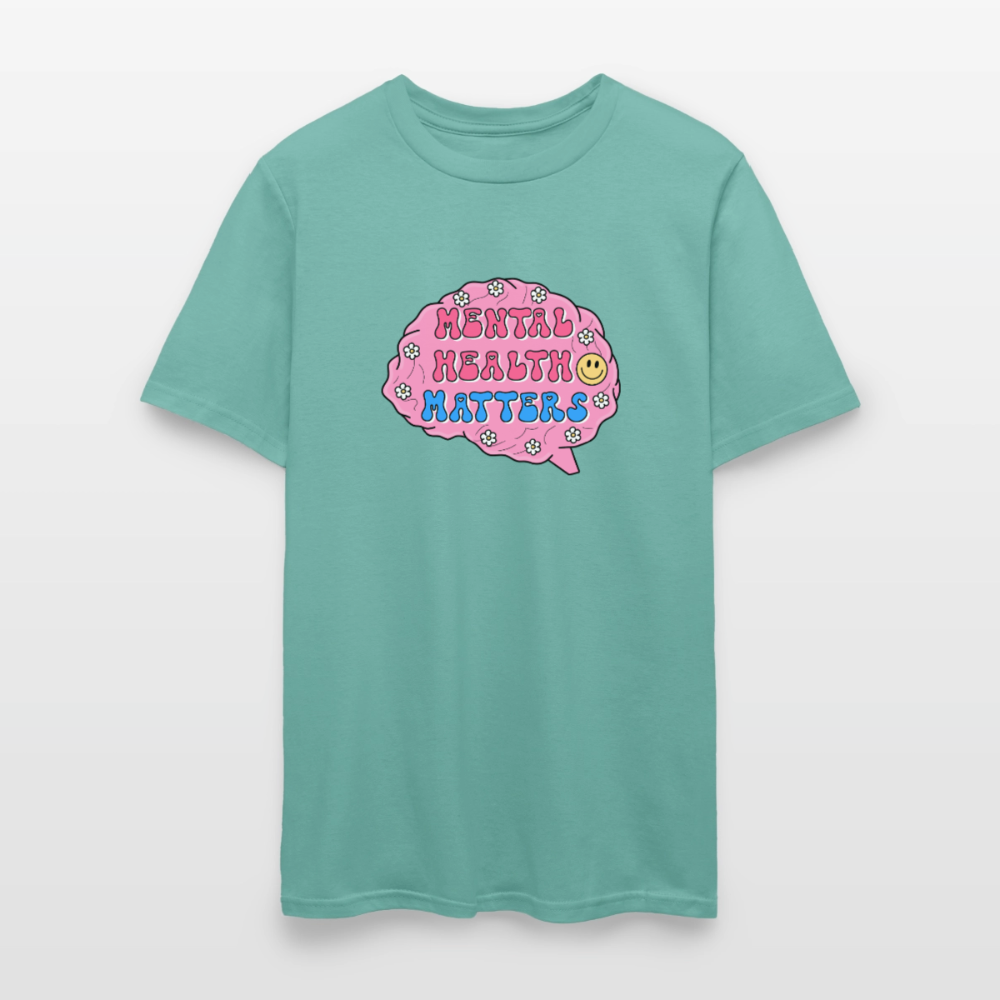 Mental Health Matters Men's T-Shirt | GILDAN 5000 - aquatic