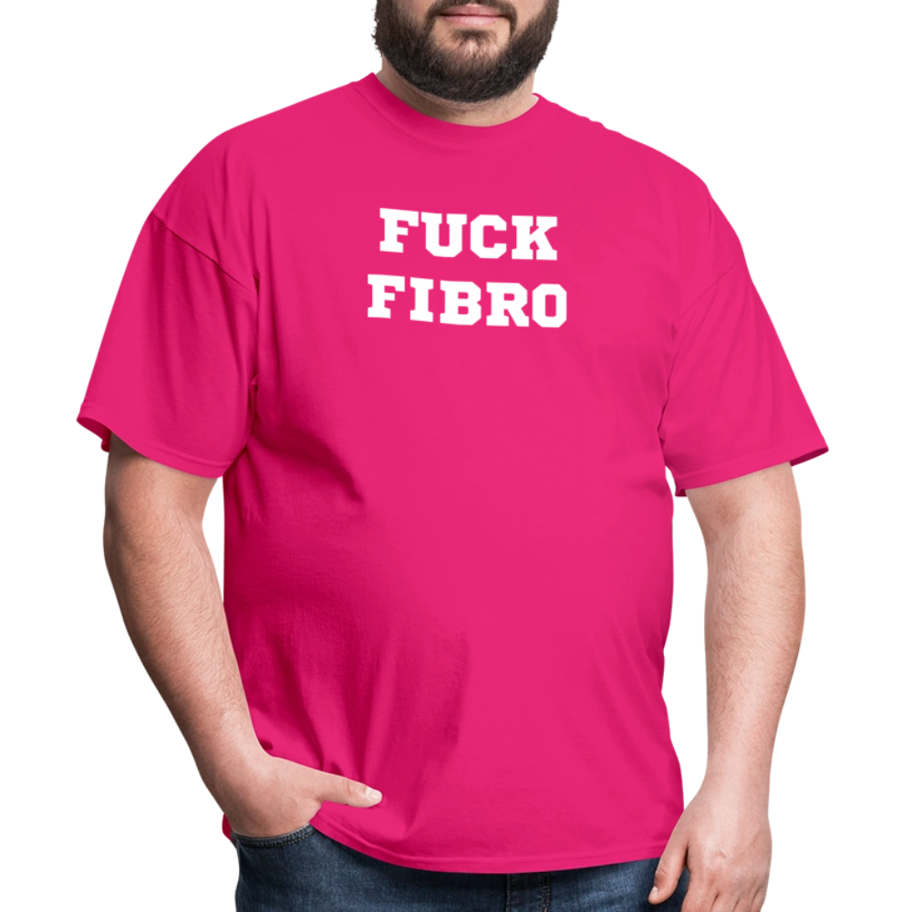 “Fuck Fibro” Unisex Classic T-Shirt - fuchsia