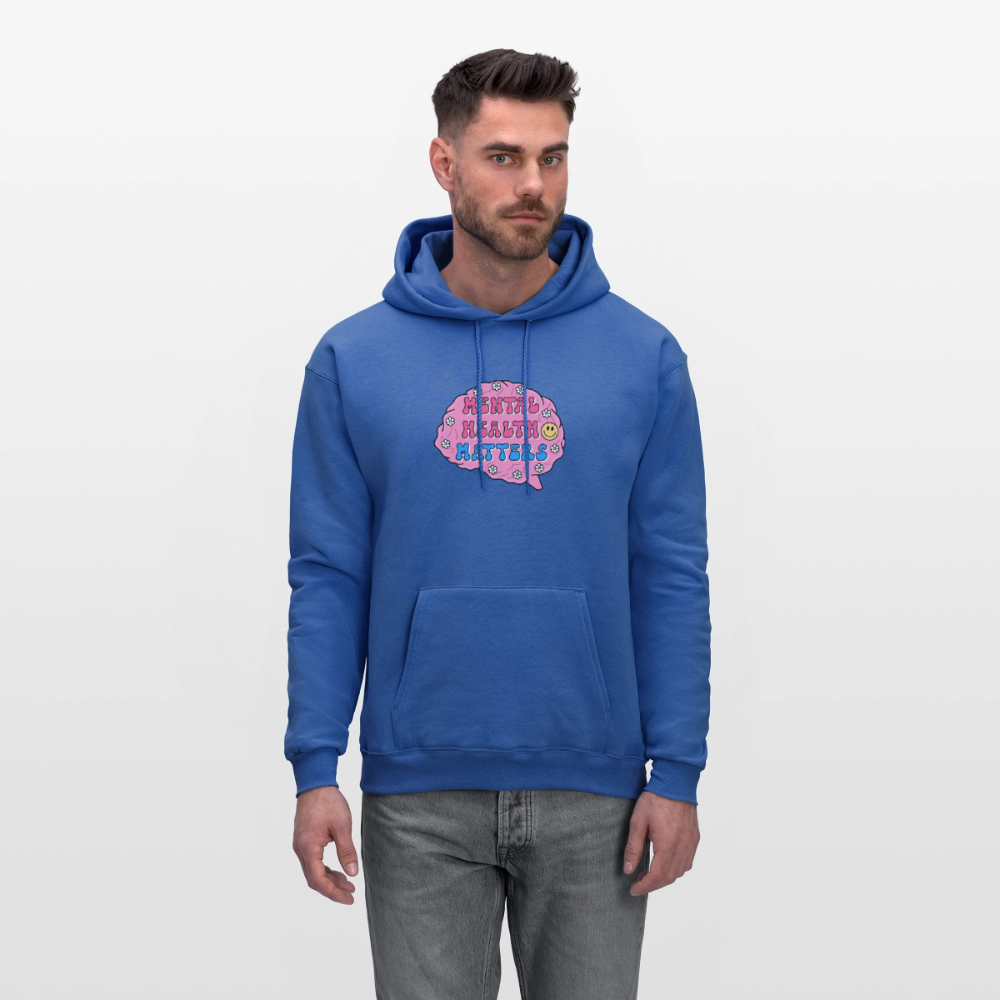 Mental Health Matters Men's Hoodie - royal blue