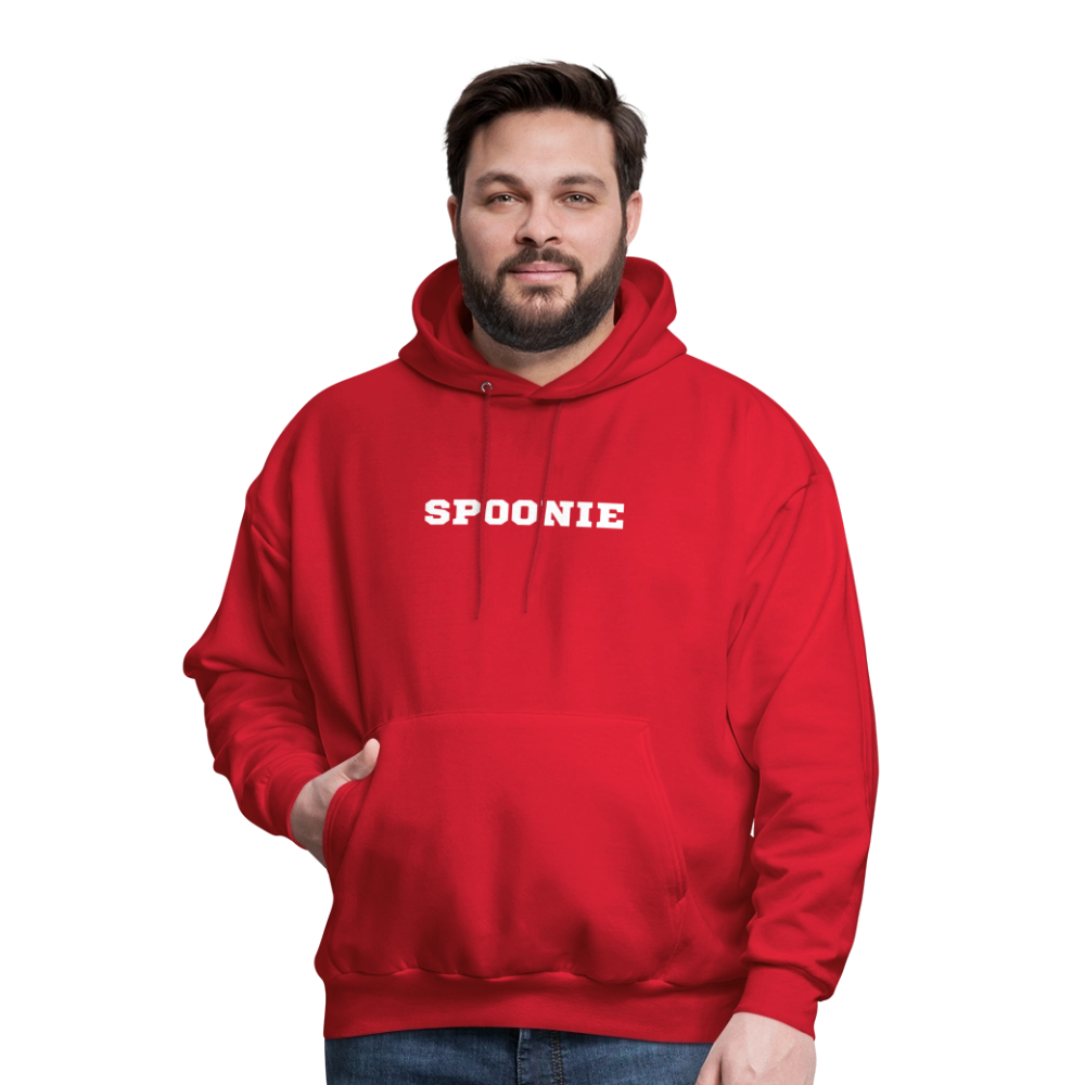 “Spoonie” Men’s Men’s Hoodie - red