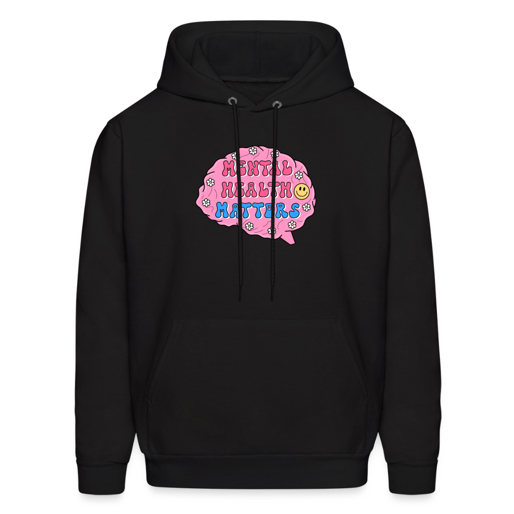 Mental Health Matters Men's Hoodie - black