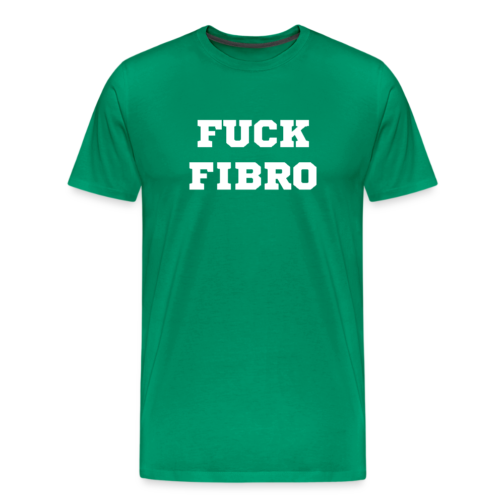 “Fuck Fibro” Men’s Premium T-Shirt - kelly green