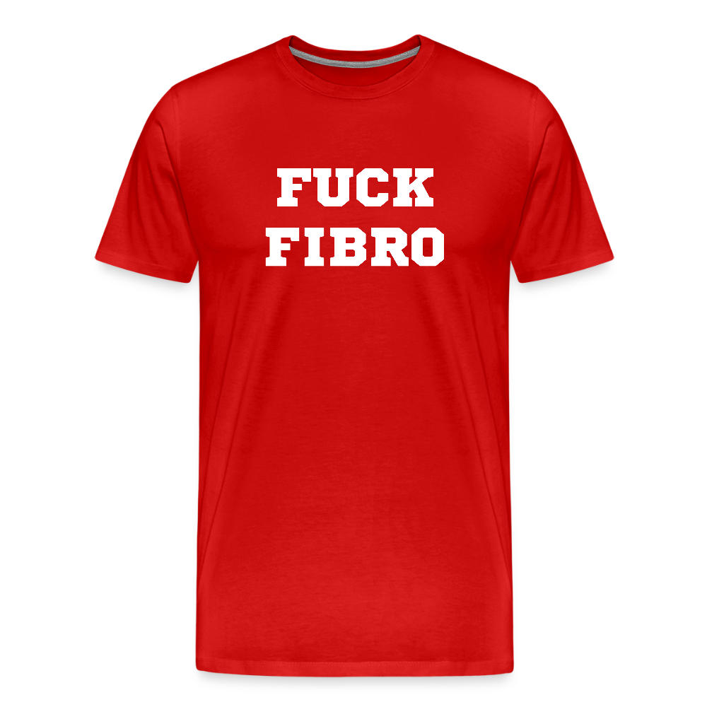 “Fuck Fibro” Men’s Premium T-Shirt - red