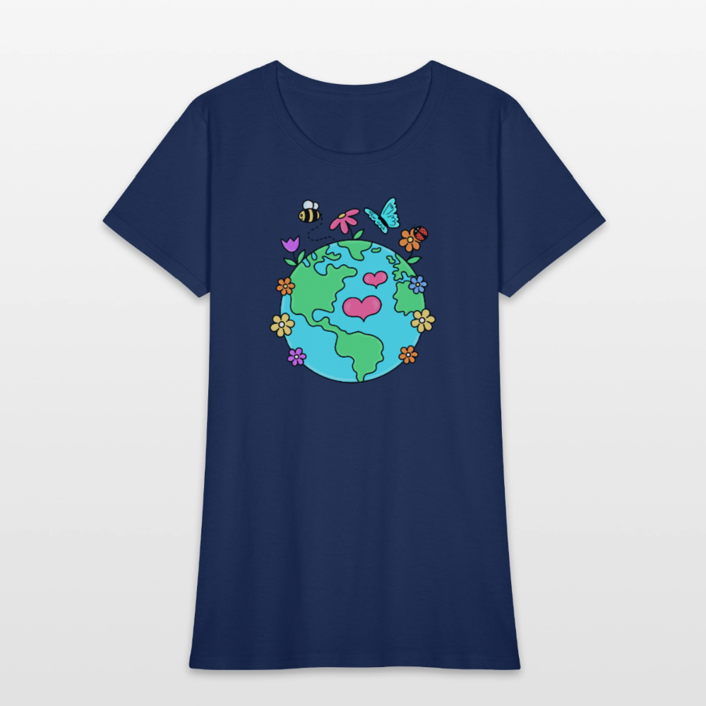 Beautiful Earth Women's T-Shirt -  blue dusk