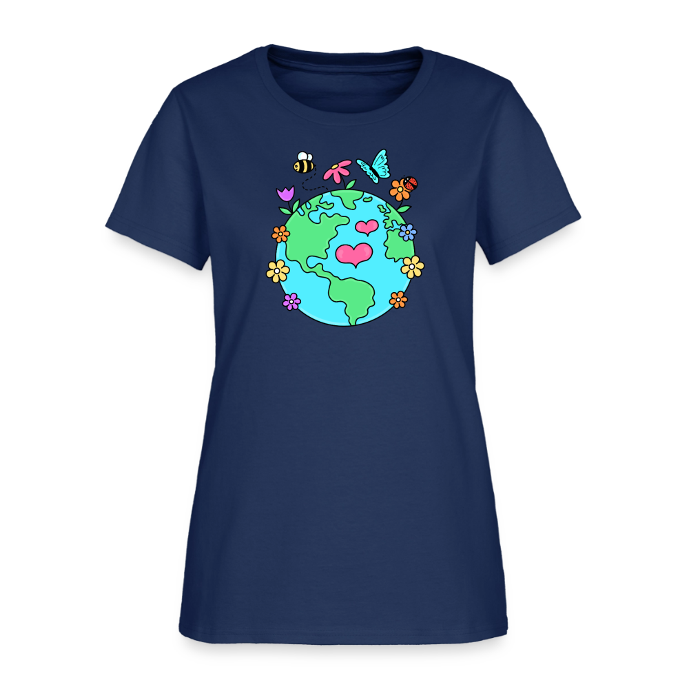 Beautiful Earth Women's T-Shirt -  blue dusk