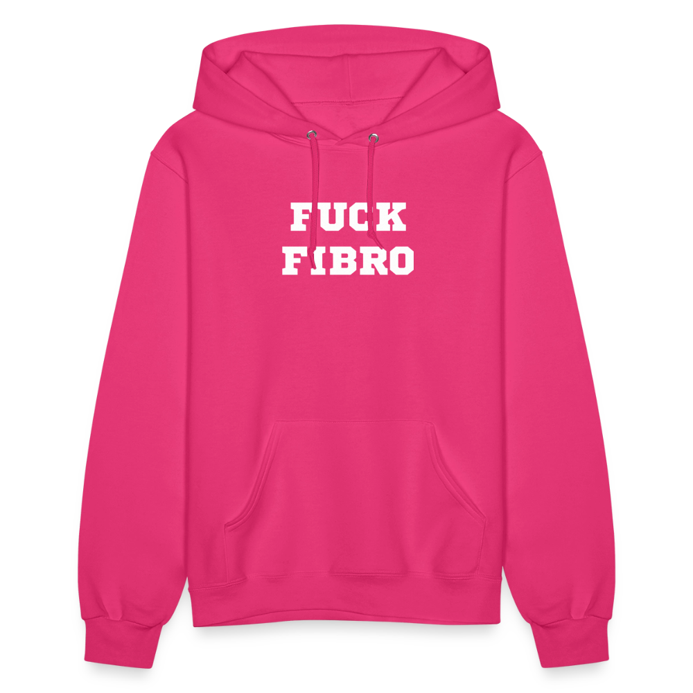 “Fuck Fibro” Women’s Hoodie - fuchsia
