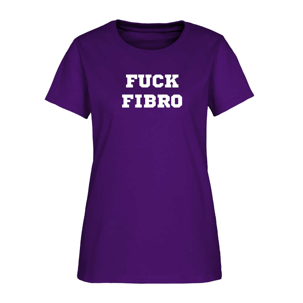 “Fuck Fibro” Women’s T-Shirt - purple