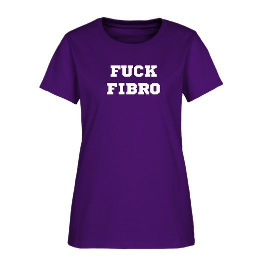 “Fuck Fibro” Women’s T-Shirt - purple