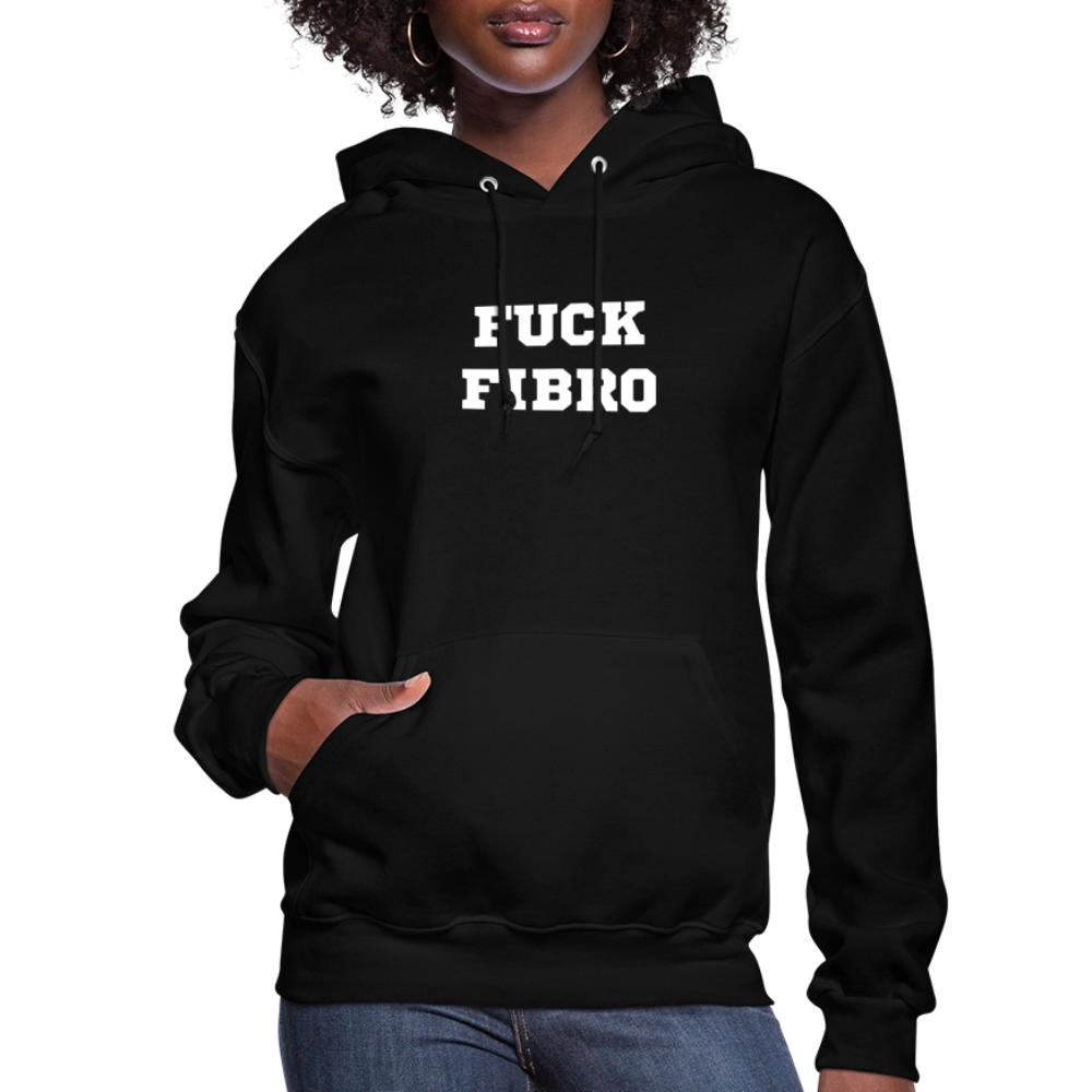 “Fuck Fibro” Women’s Hoodie - black