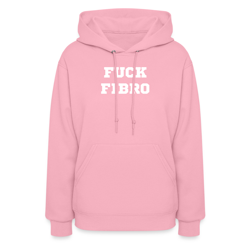 “Fuck Fibro” Women’s Hoodie - classic pink