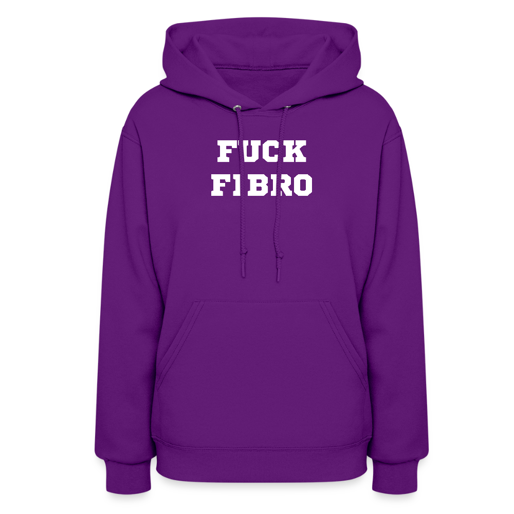 “Fuck Fibro” Women’s Hoodie - purple
