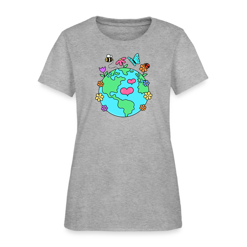Beautiful Earth Women's T-Shirt - heather gray