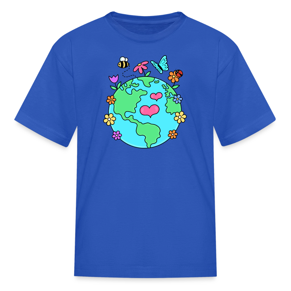 Beautiful earth Kids' T-Shirt - royal blue