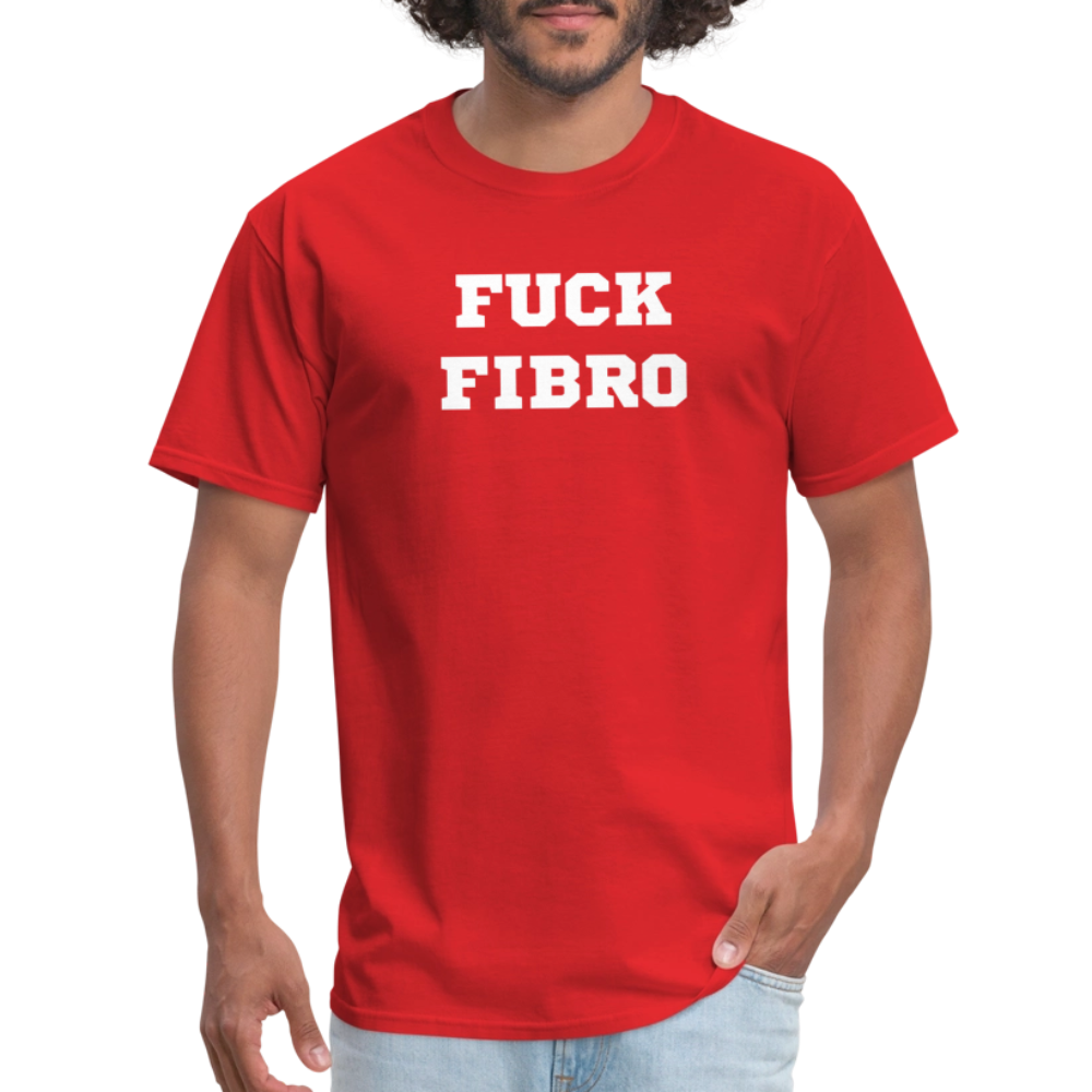 “Fuck Fibro” Unisex Classic T-Shirt - red