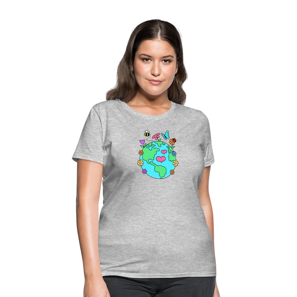 Beautiful Earth Women's T-Shirt - heather gray