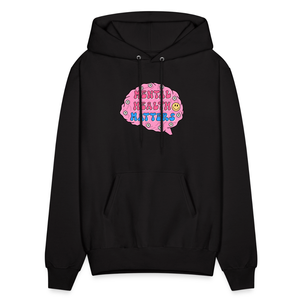Mental Health Matters Men's Hoodie - black