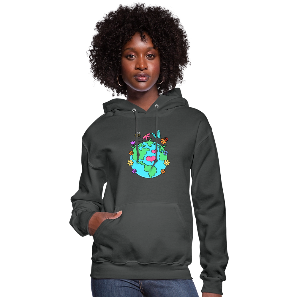 Beautiful Earth Women's Hoodie - asphalt