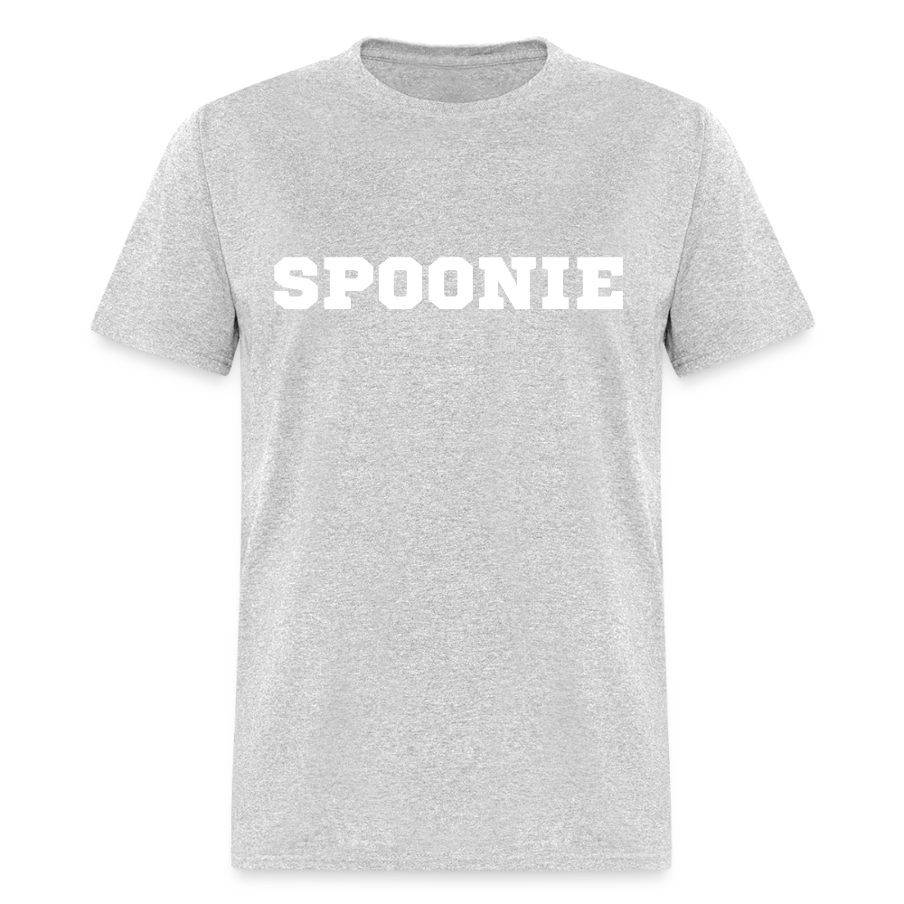 “Spoonie” Unisex Classic T-Shirt - heather gray