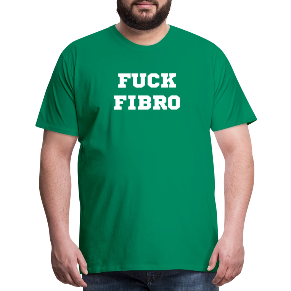 “Fuck Fibro” Men’s Premium T-Shirt - kelly green