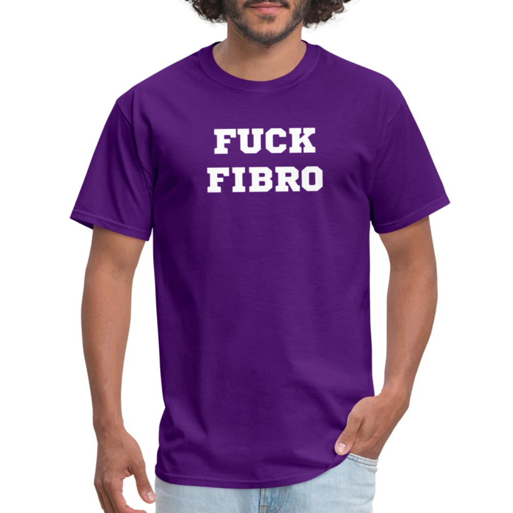 “Fuck Fibro” Unisex Classic T-Shirt - purple