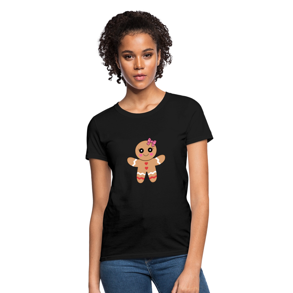 Gingerbread girl Women's T-Shirt - black