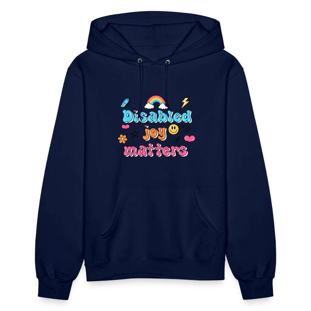 “Disabled Joy Matters” Hoodie - navy