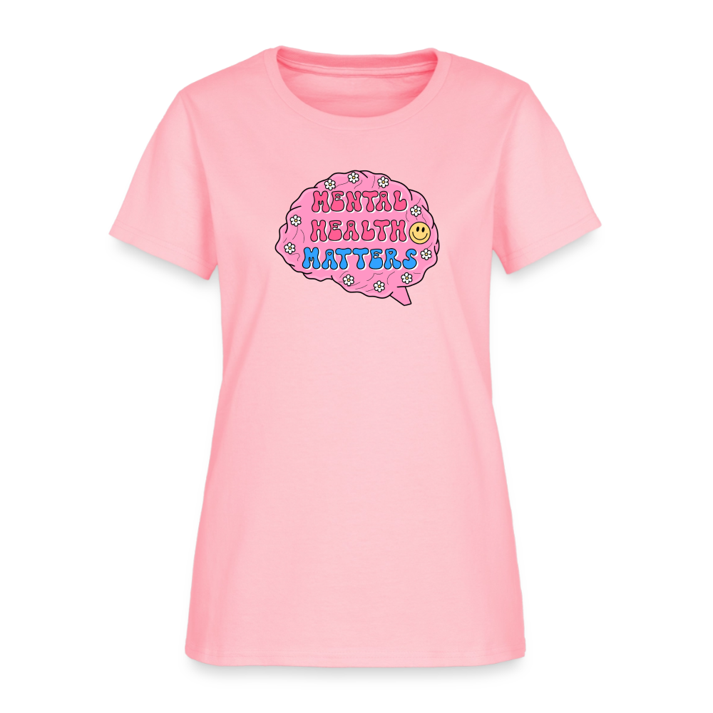 Mental Health Matters Women's T-Shirt - pink
