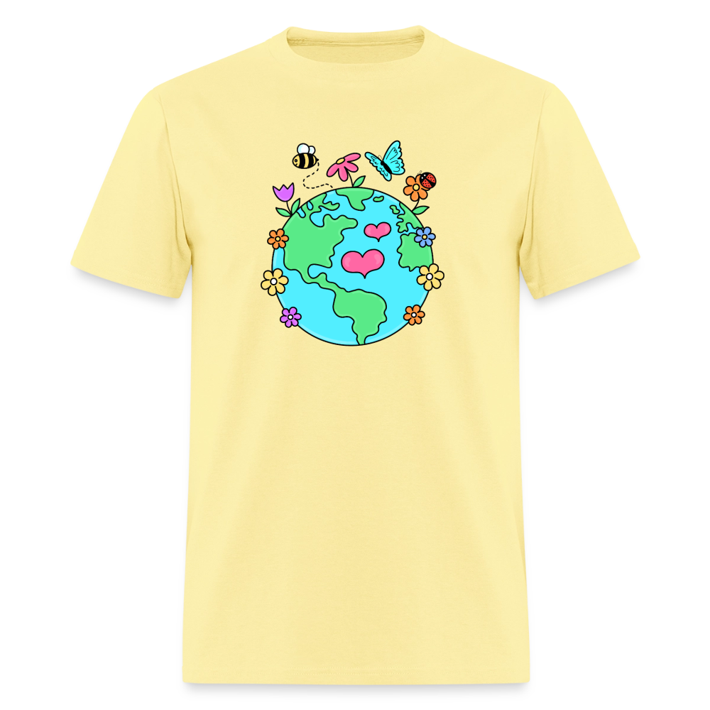 Beautiful earth Men's T-Shirt | GILDAN 5000 - cornsilk