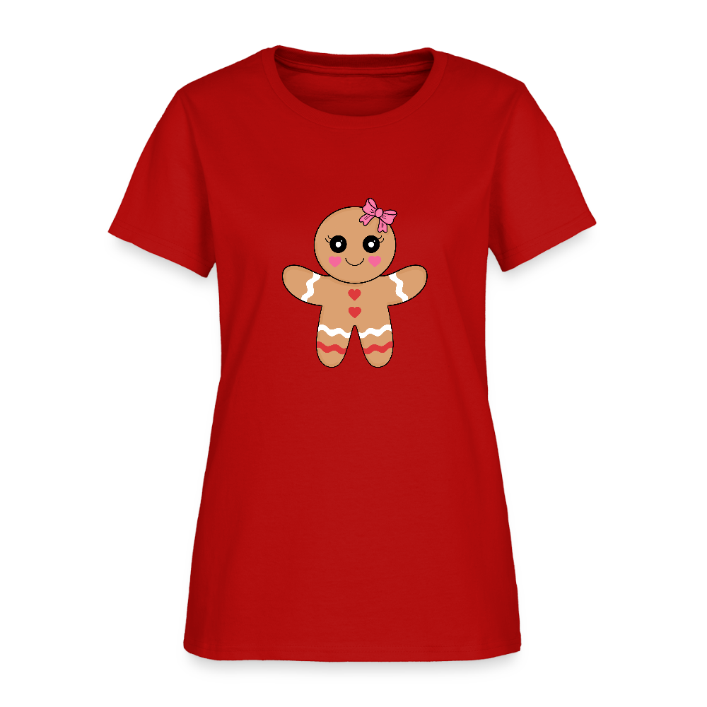 Gingerbread girl Women's T-Shirt - red