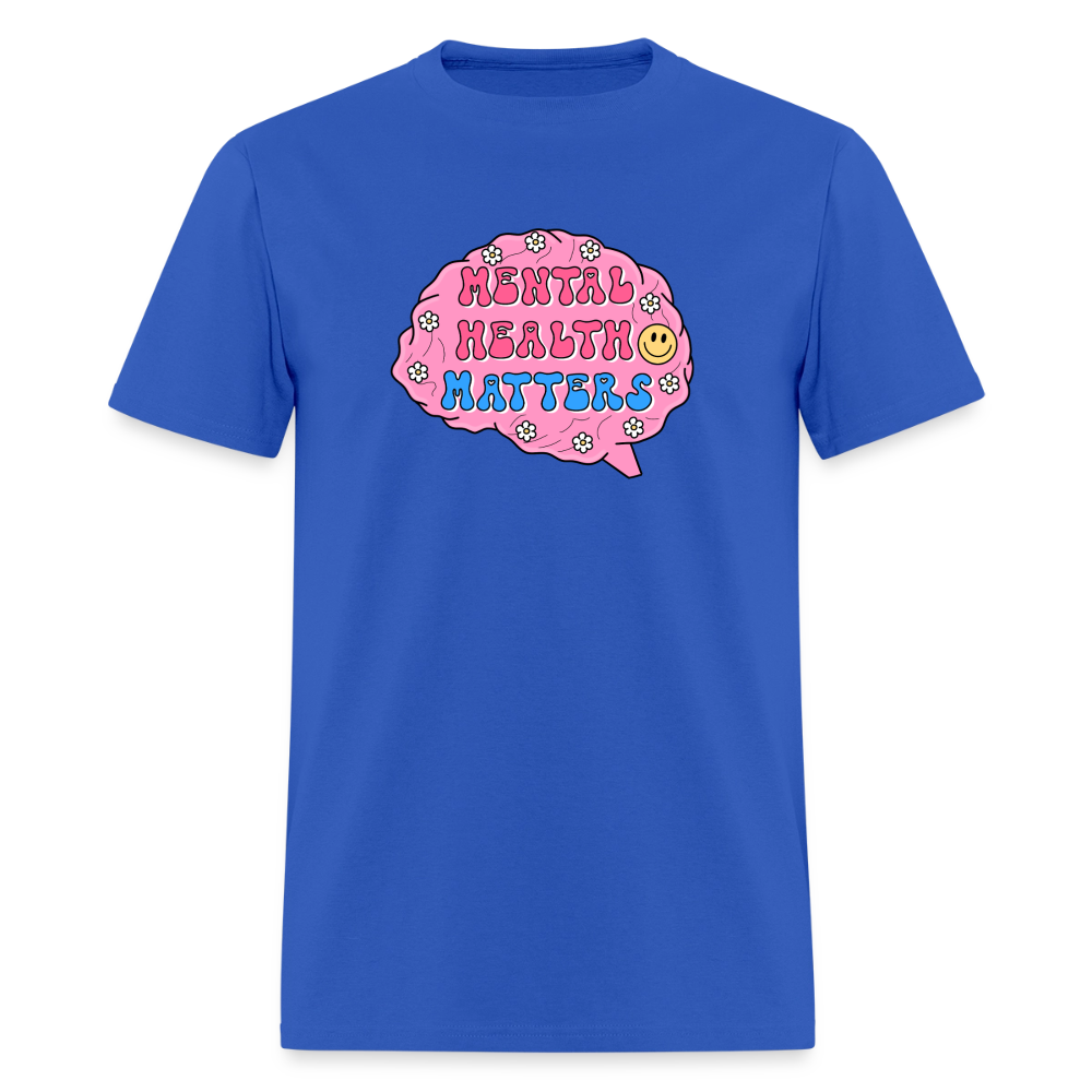 Mental Health Matters Men's T-Shirt | GILDAN 5000 - royal blue