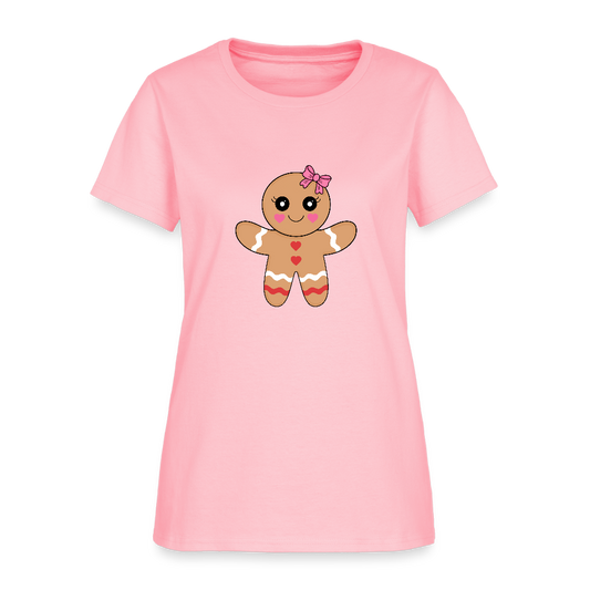 Gingerbread girl Women's T-Shirt - pink