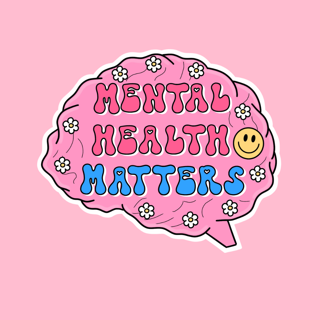 “Mental Health Matters” sticker