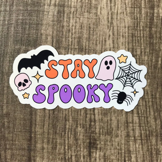 “Stay Spooky” sticker