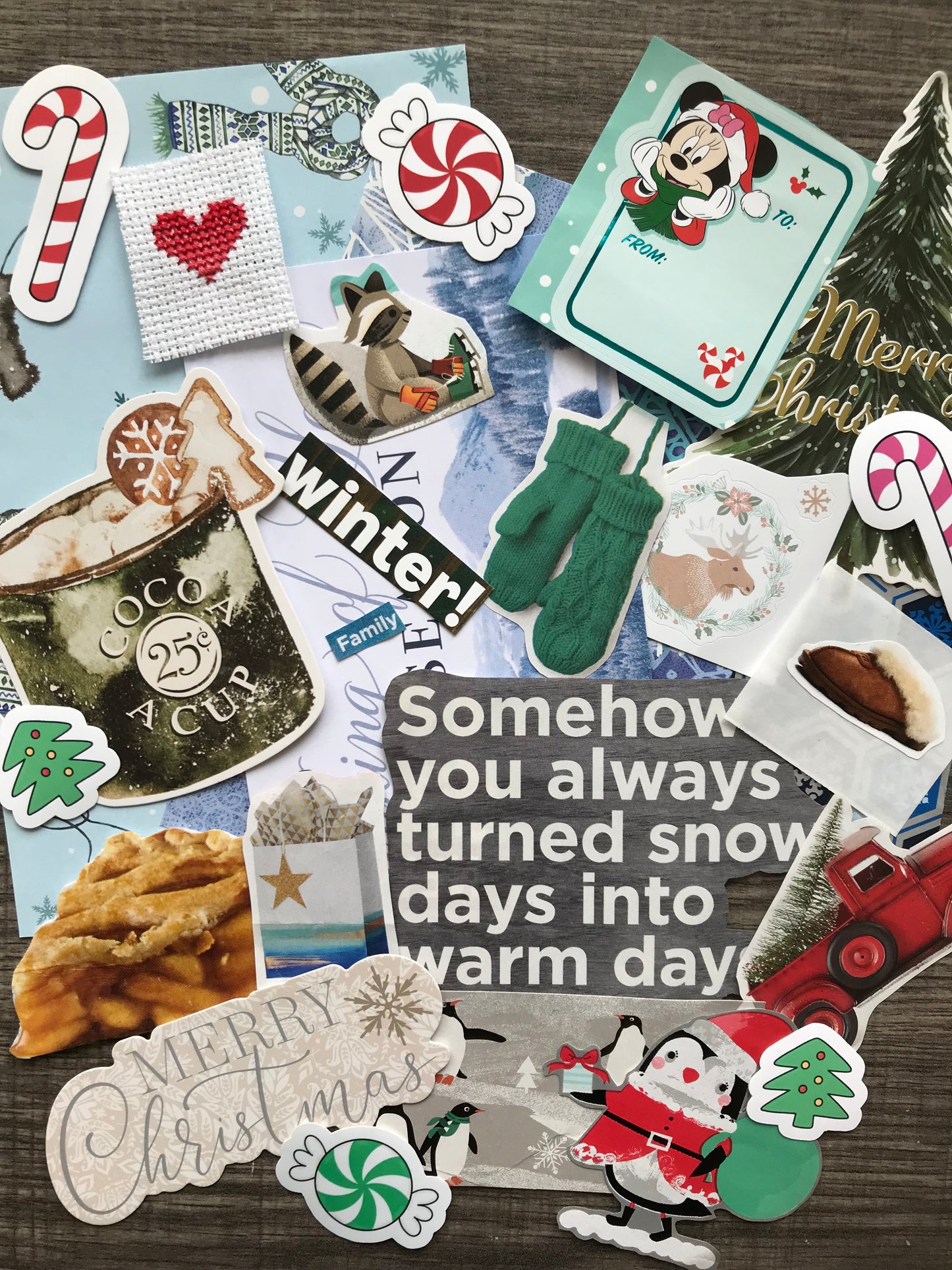 Winter Holiday Junk Journal Pack🎄❤️❄️