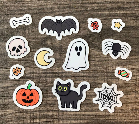 Cute spooky mini sticker pack