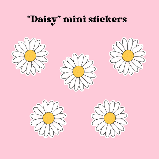 “Daisy” mini sticker pack