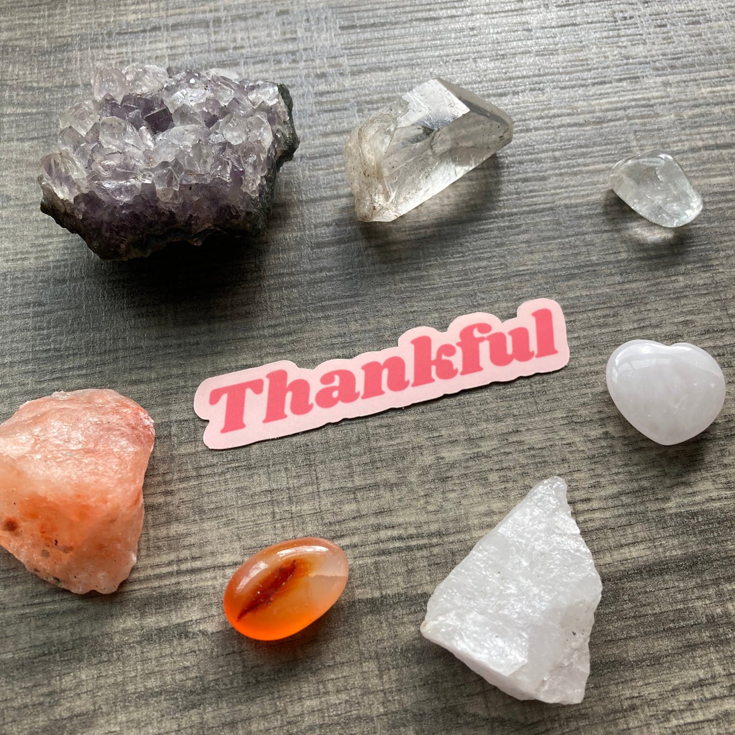 “Thankful” sticker