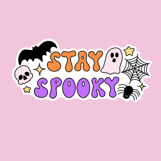 “Stay Spooky” sticker